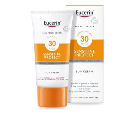 Sun Creme Sensitive Protect Spf 30 Sunscreen For Sensitive Dry